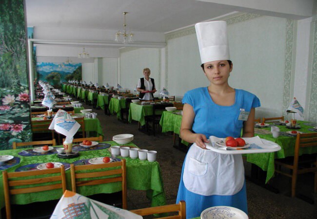 Санаторий Бердянск - Официант.