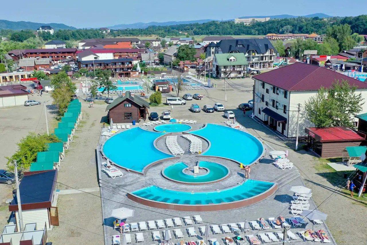 База відпочинку Палсір Солотвино - Панорама комплексу