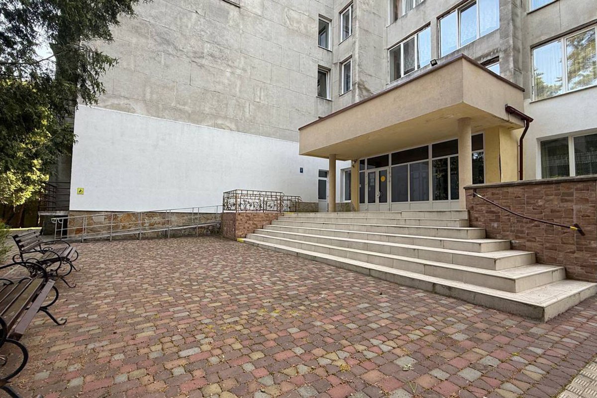 Санаторій Лісова Пісня Шацьк Волинська обл. - Центральний вхід