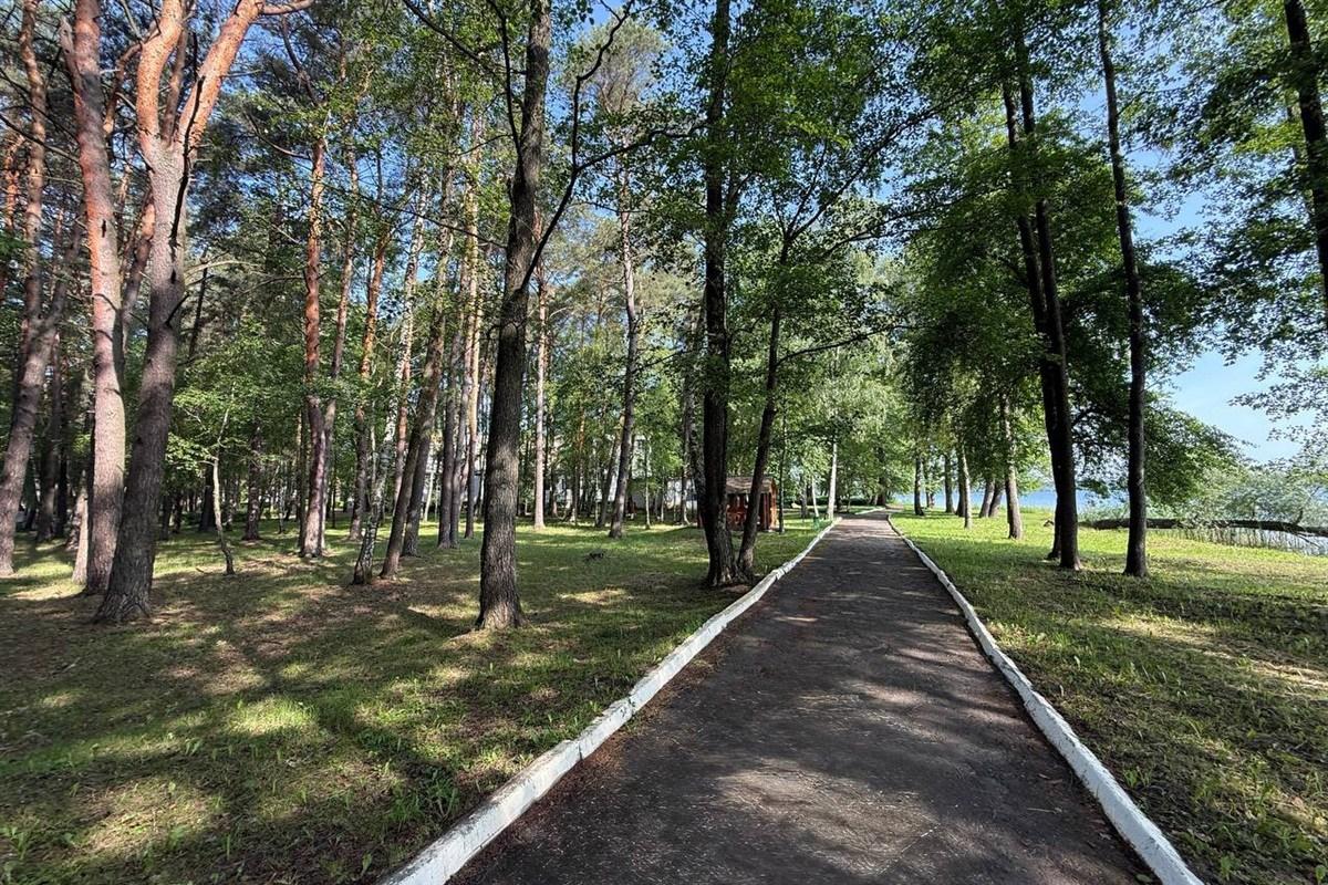 Санаторій Лісова Пісня Шацьк Волинська обл. - Прогулянкова алея